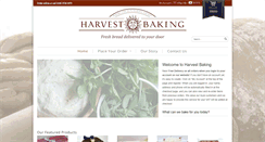 Desktop Screenshot of harvestbaking.net